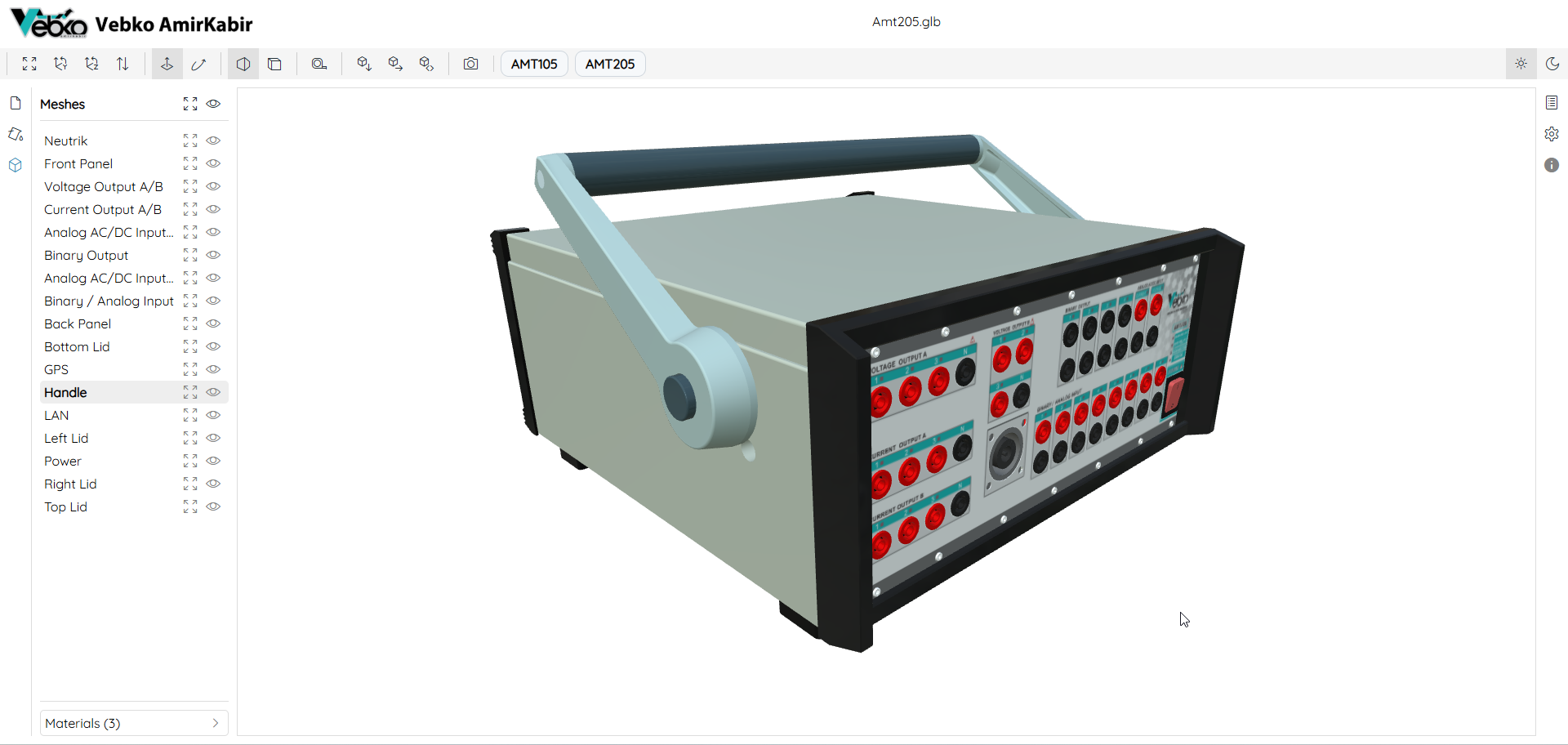 Interactive 3D Product Viewer